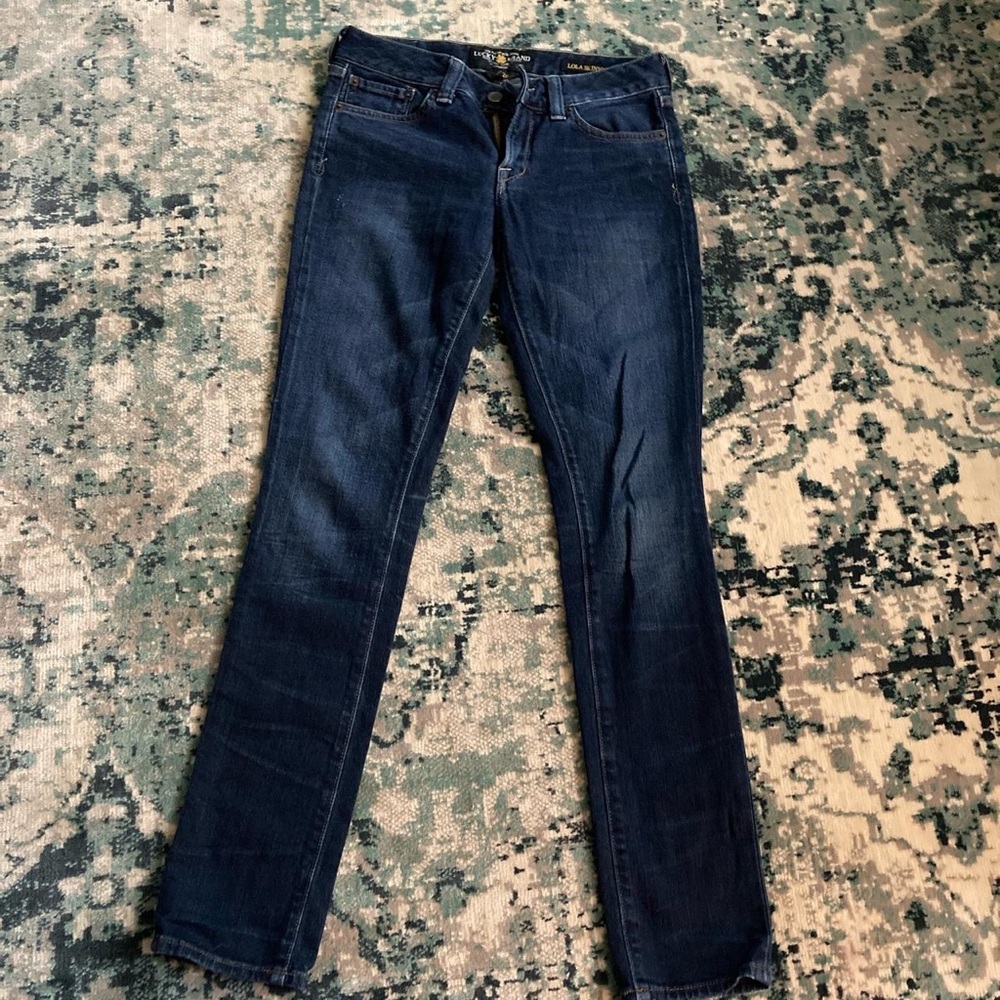 Lucky Brand Dark Wash Skinny Jeans
